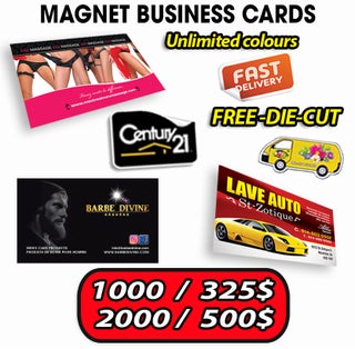 Business Cards Magnets